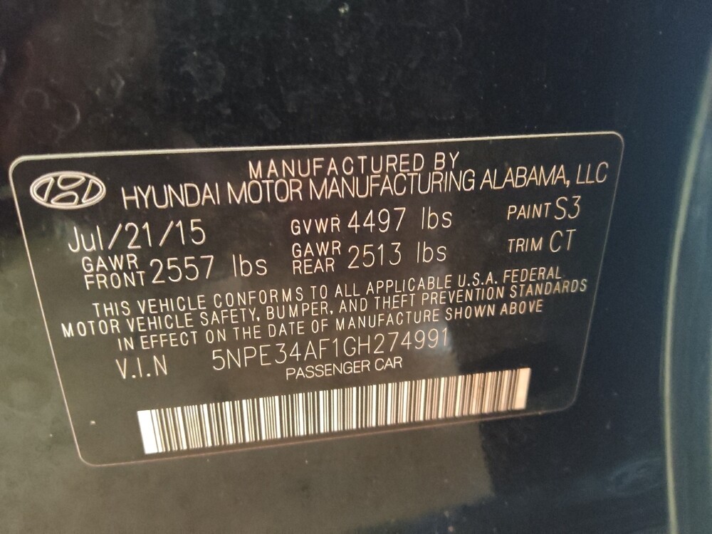 2016 Hyundai Sonata in Jackson, MS 39211 - 18137269 33