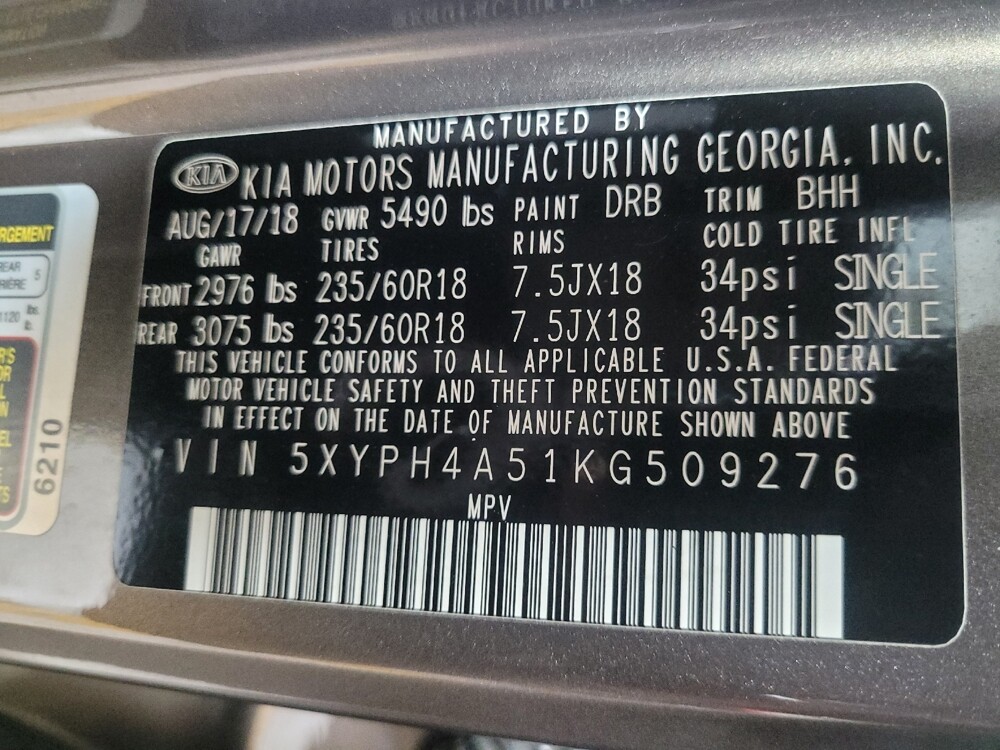 2019 Kia Sorento in Morrow, GA 30260 - 18137272 33