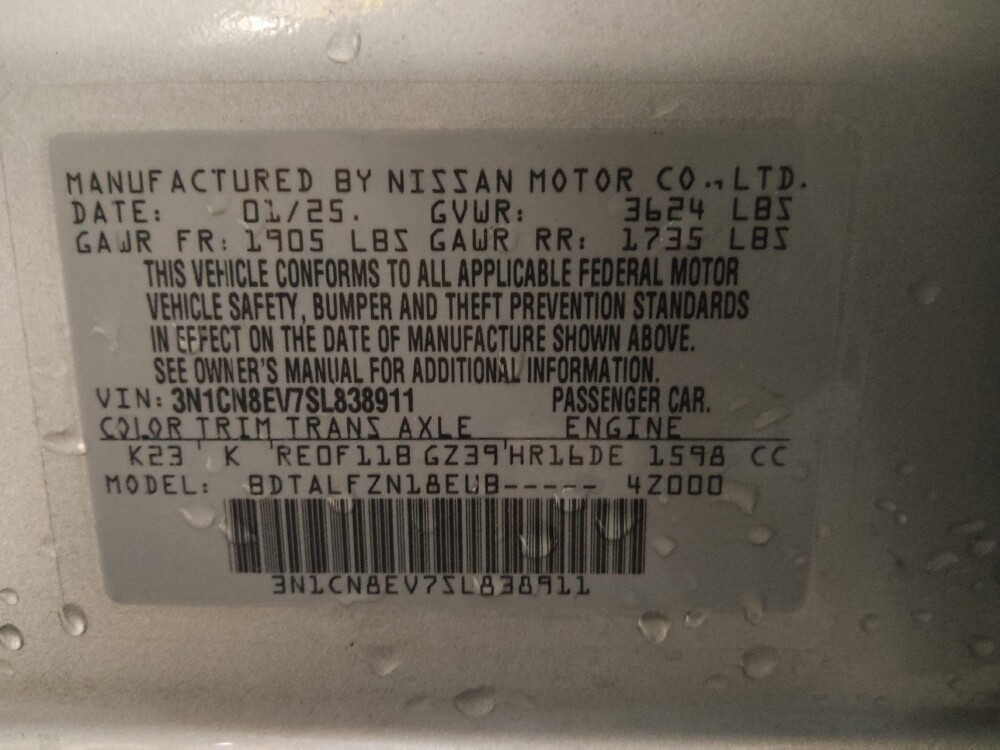 2025 Nissan Versa in Lewisville, TX 75067 - 18137297 33