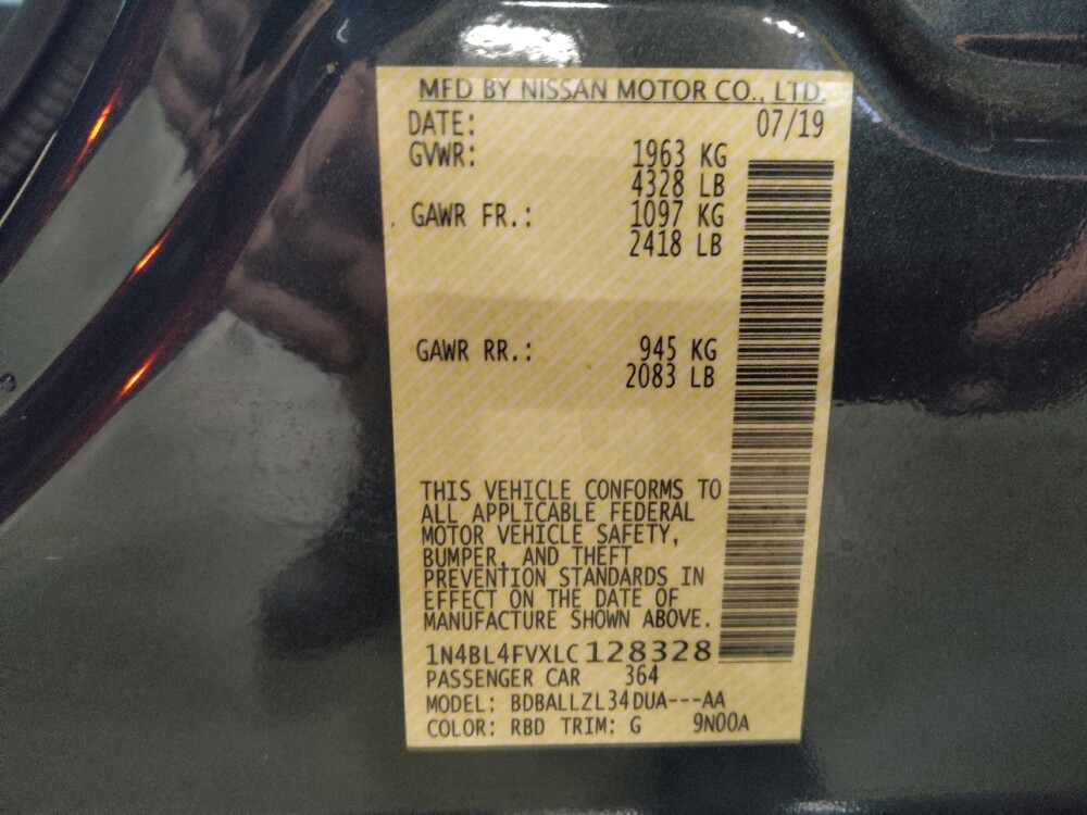 2020 Nissan Altima in El Paso, TX 79907 - 18137298 33