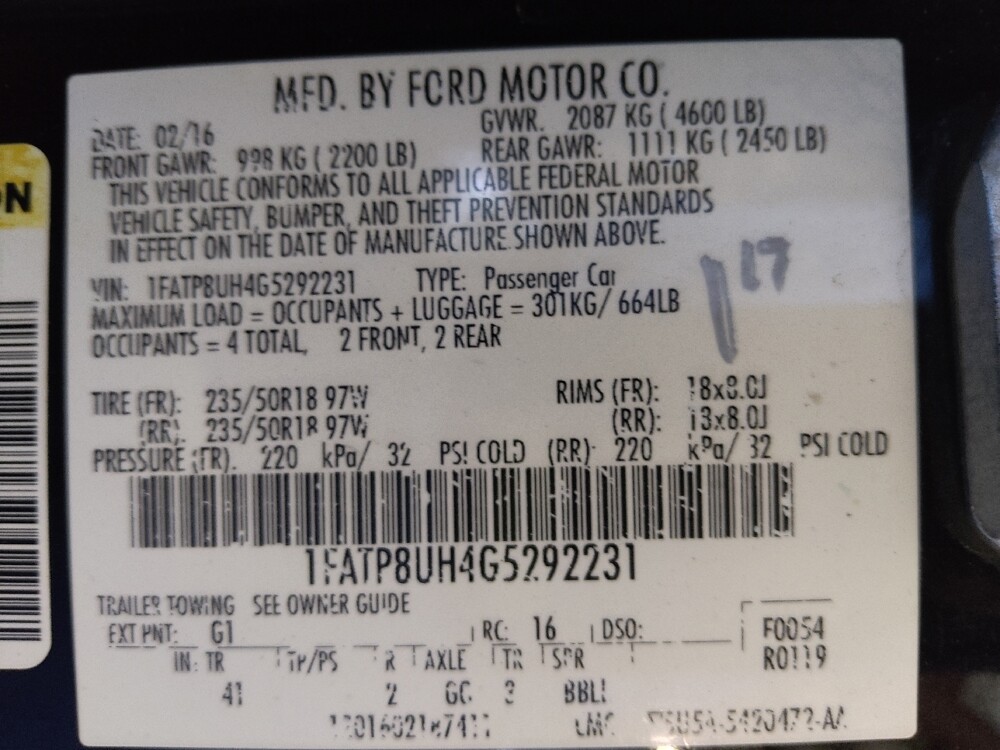 2016 Ford Mustang in Tallahassee, FL 32304 - 18137315 33