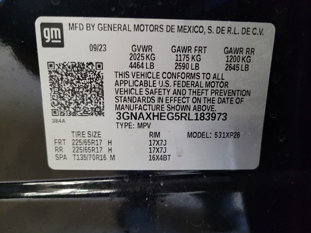 2024 Chevrolet Equinox in Fort Myers, FL 33907 - 18137326 33