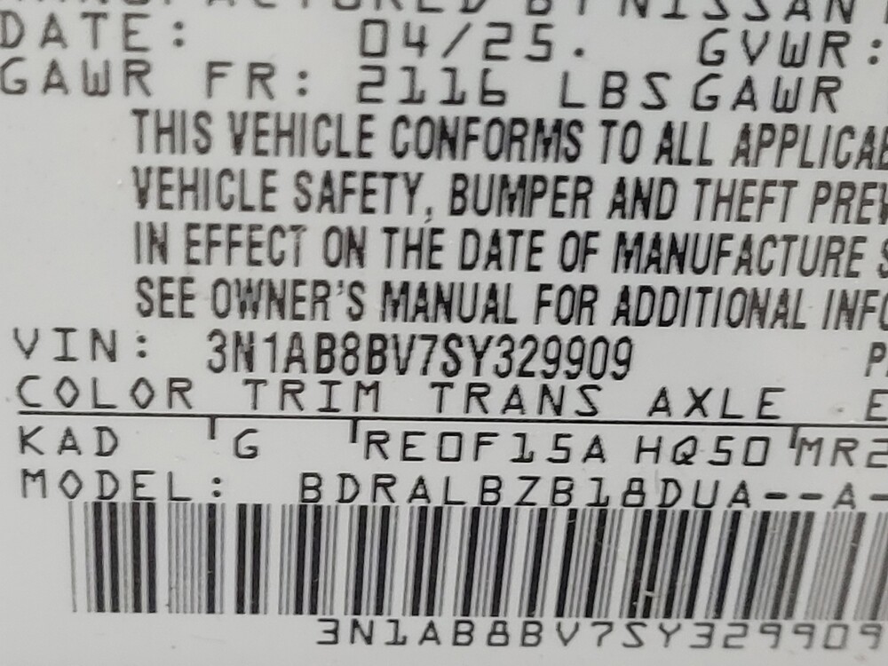 2025 Nissan Sentra in Las Vegas, NV 89104 - 18137334 33