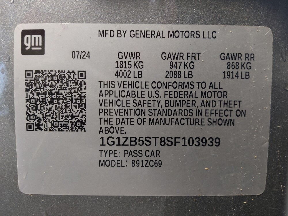 2025 Chevrolet Malibu in Round Rock, TX 78664 - 18137389 33