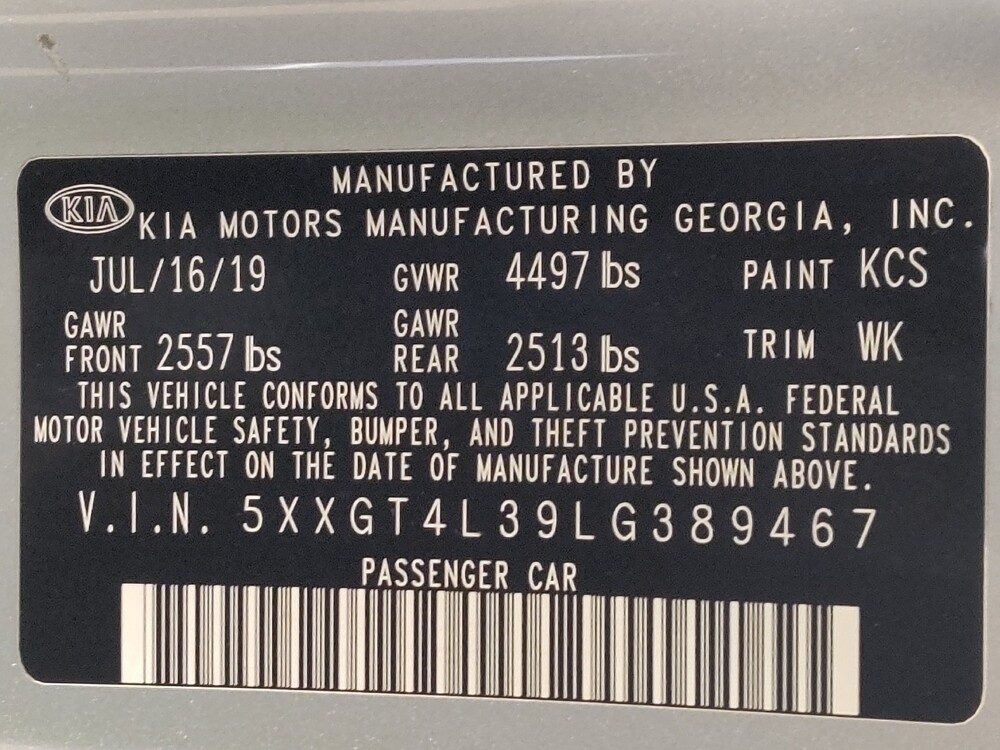 2020 Kia Optima in Temple, TX 76502 - 18137395 33