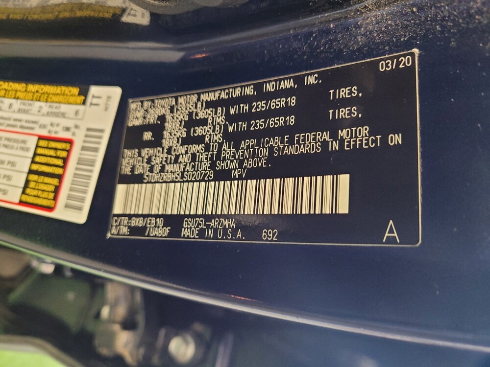 2020 Toyota Highlander in Columbus, OH 43231 - 18137411 33