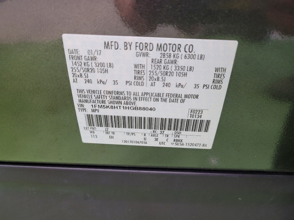 2017 Ford Explorer in Columbus, OH 43231 - 18137416 33