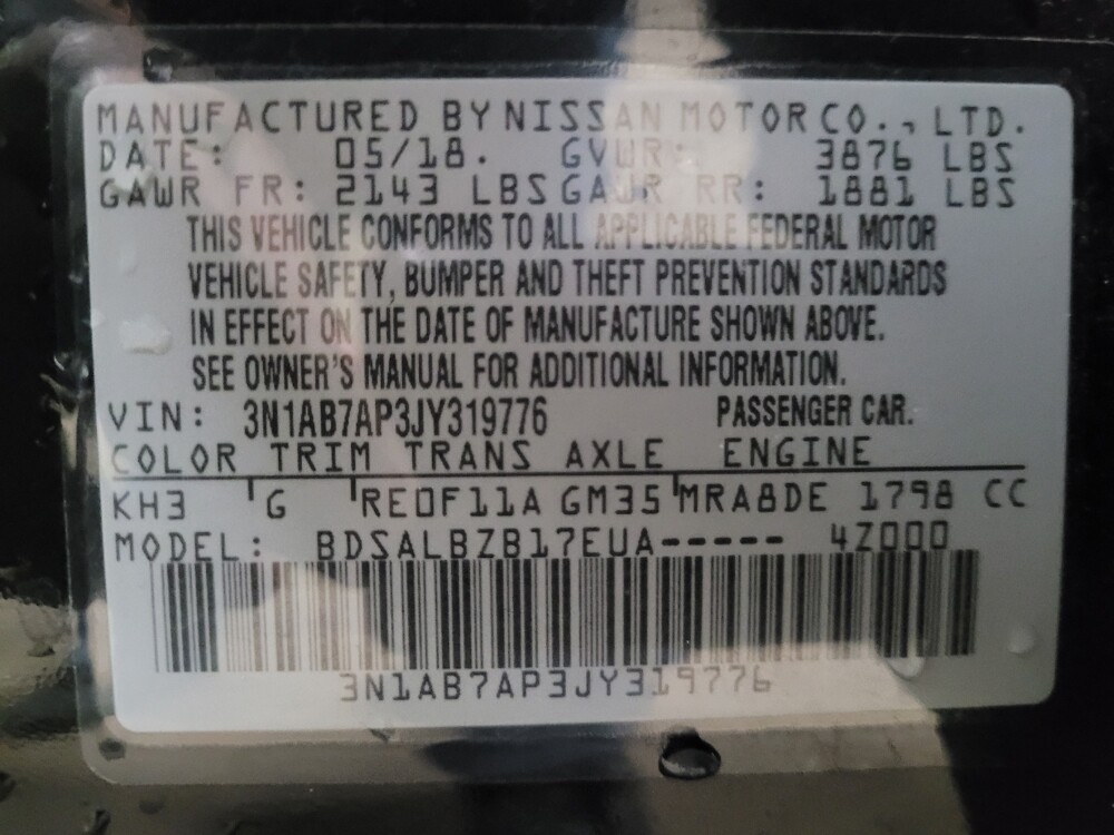 2018 Nissan Sentra in New Castle, DE 19720 - 18137420 33