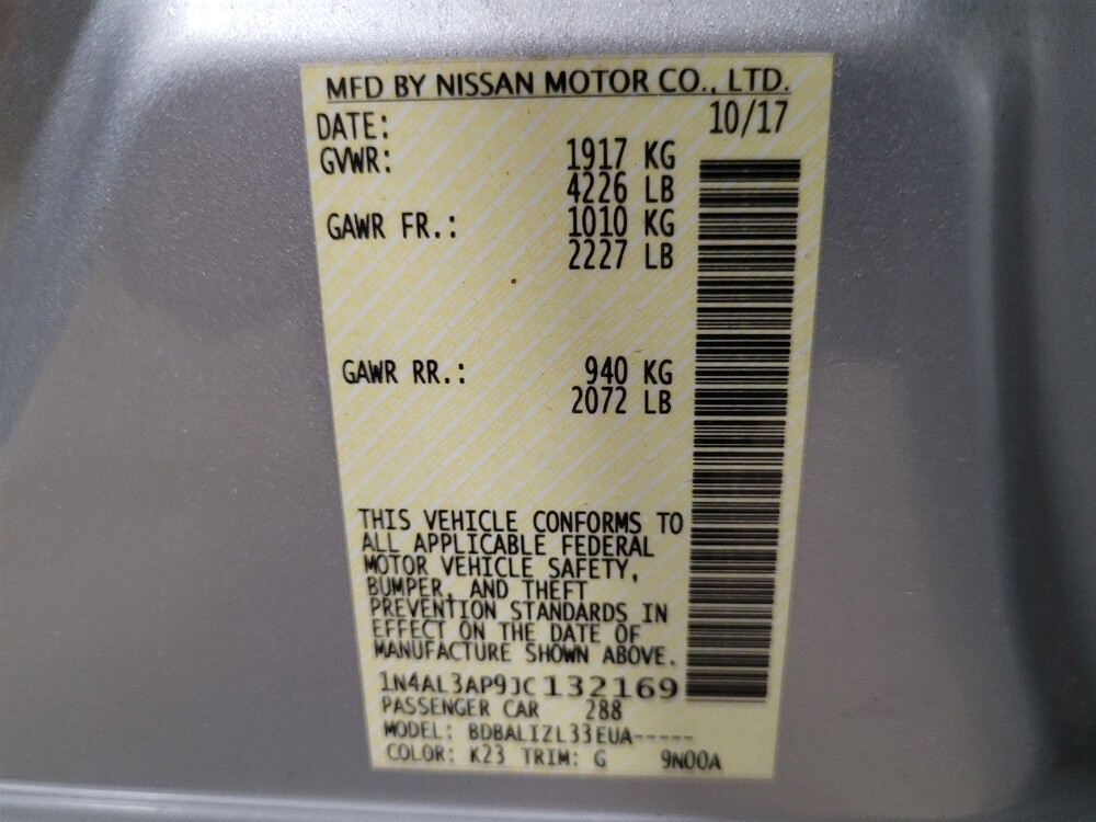 2018 Nissan Altima in New Castle, DE 19720 - 18137440 33