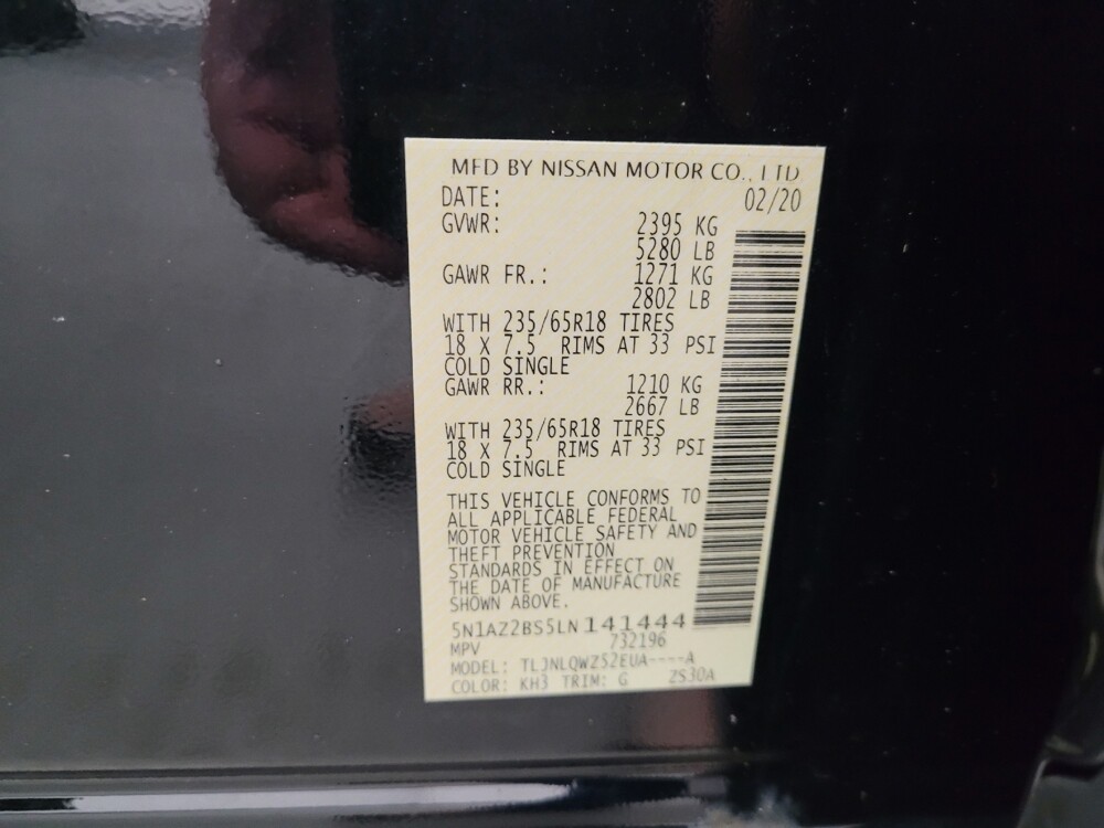 2020 Nissan Murano in Taylor, MI 48180 - 18137458 33