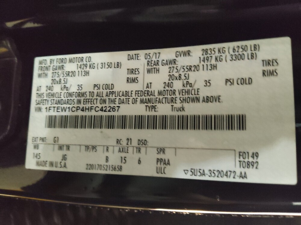 2017 Ford F150 in Chattanooga, TN 37421 - 18137466 33