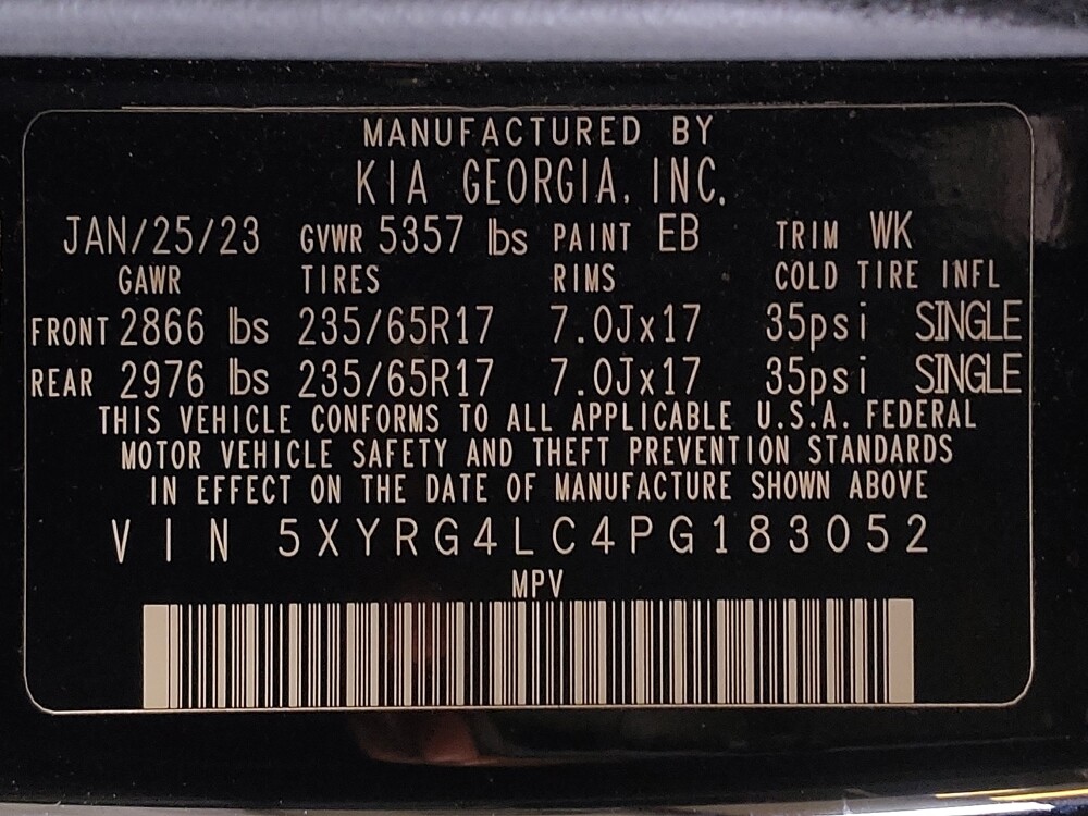 2023 Kia Sorento in Gainesville, FL 32609 - 18137471 33