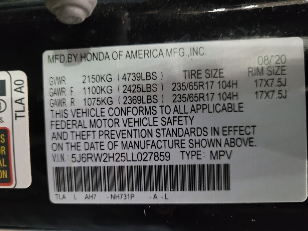 2020 Honda CR-V in Chesapeake, VA 23320 - 18137493 33