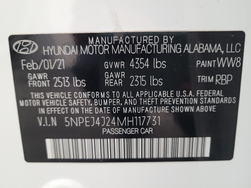 2021 Hyundai Sonata in Downey, CA 90241 - 18137523 33