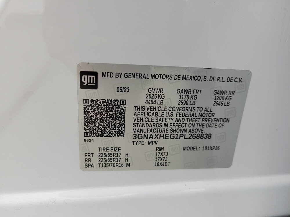 2023 Chevrolet Equinox in Eastpointe, MI 48021 - 18137542 33