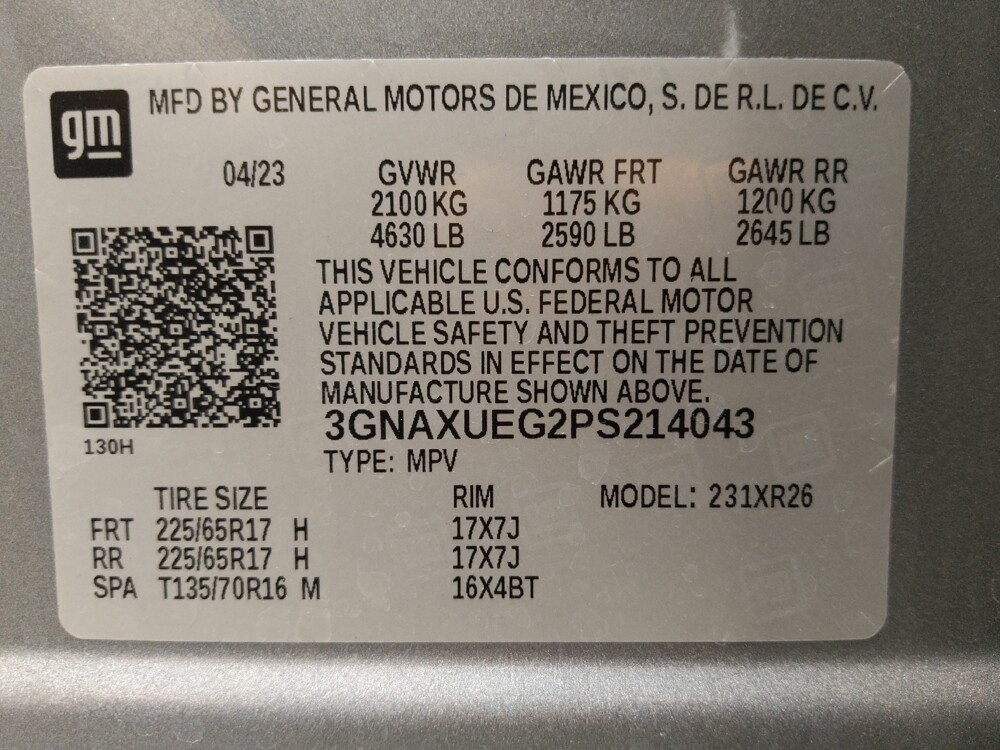2023 Chevrolet Equinox in Denver, CO 80012 - 18137647 33
