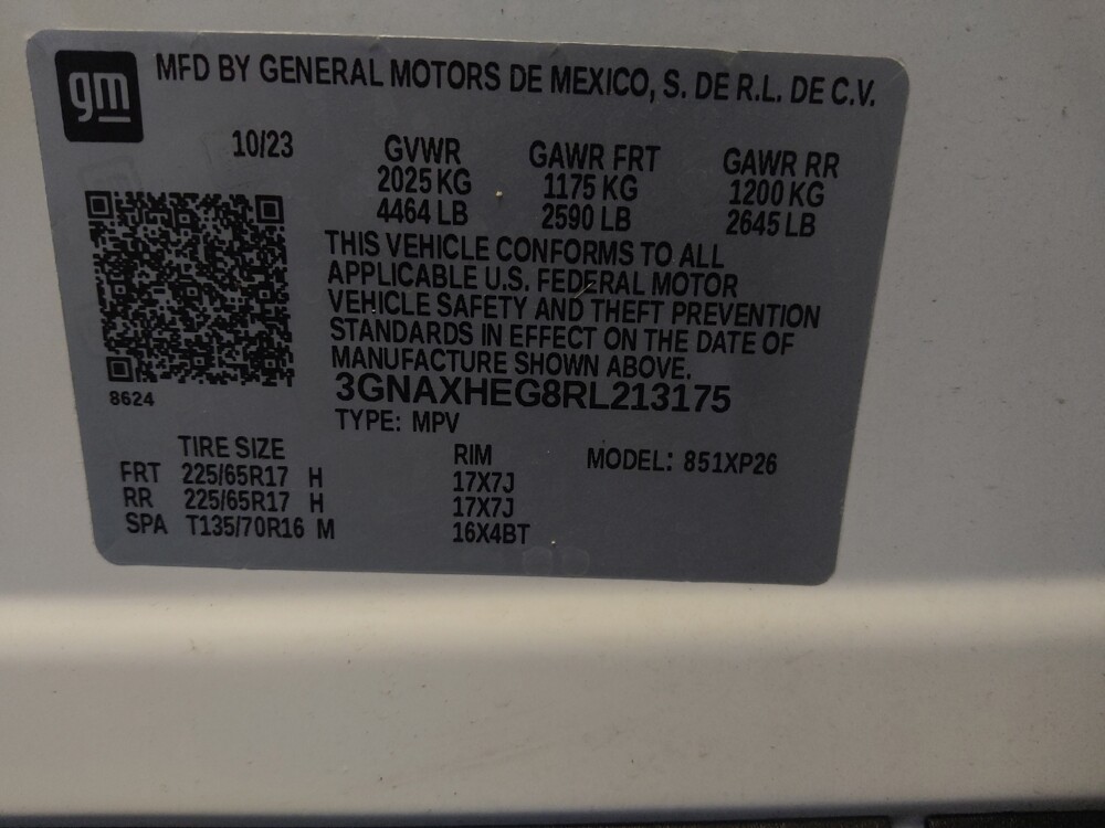 2024 Chevrolet Equinox in Mesa, AZ 85210 - 18137661 33