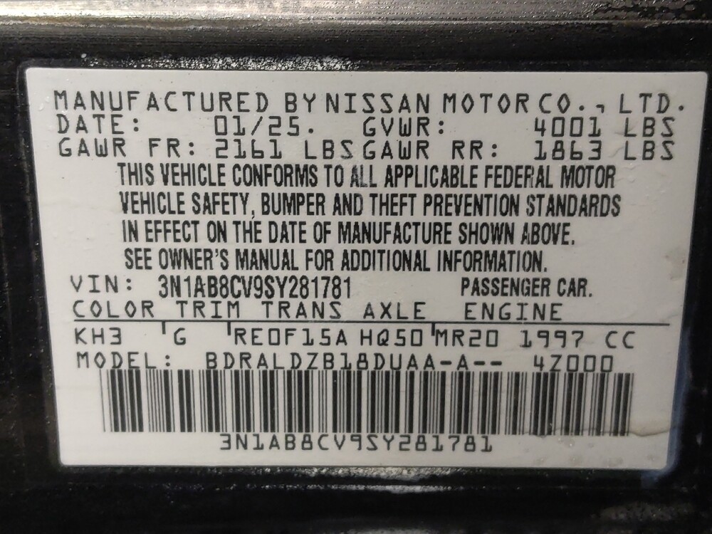 2025 Nissan Sentra in Houston, TX 77074 - 18137664 33