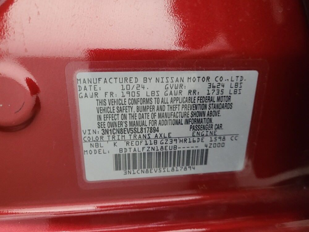 2025 Nissan Versa in Pittsburgh, PA 15236 - 18137670 33