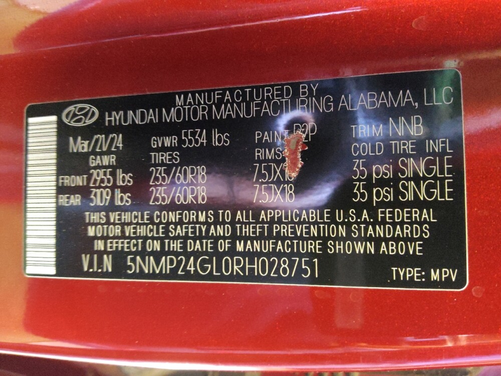 2024 Hyundai Santa Fe in Albuquerque, NM 87123 - 18137686 33