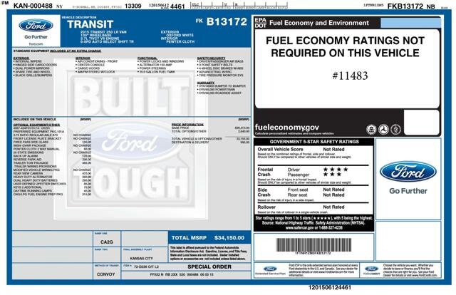 2015 Ford Transit 250 in Blauvelt, NY 10913 - 18137736 16
