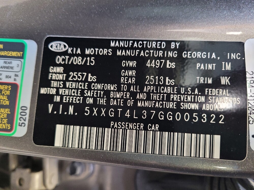 2016 Kia Optima in Riverside, CA 92504 - 18137794 33
