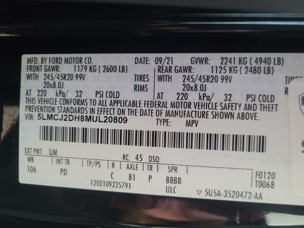 2021 Lincoln Corsair in Athens, GA 30606 - 18137806 33