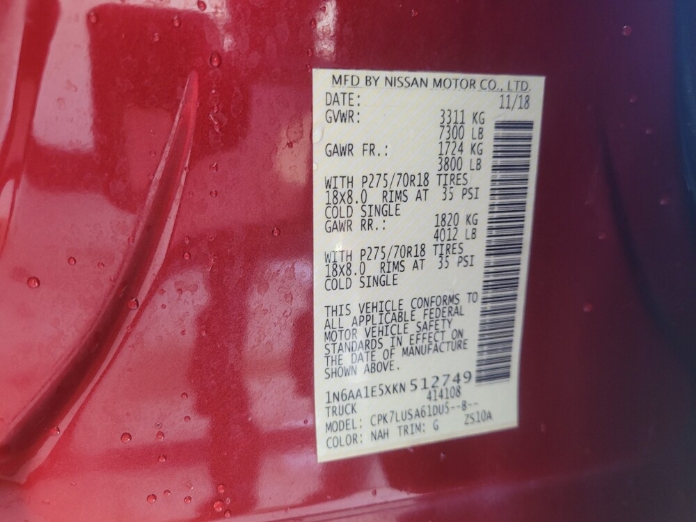 2019 Nissan Titan in Chattanooga, TN 37421 - 18137824 33