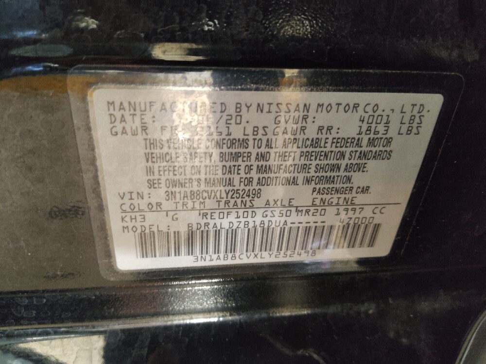 2020 Nissan Sentra in Pelham, AL 35124 - 18137826 33