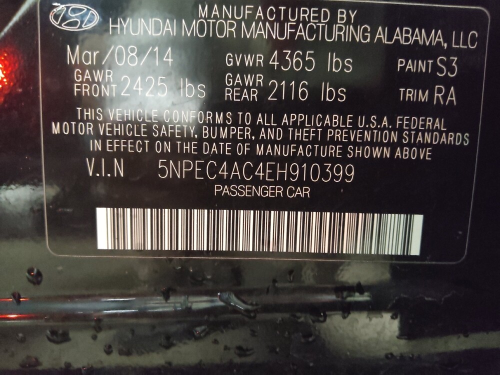 2014 Hyundai Sonata in Oklahoma City, OK 73139 - 18137833 33