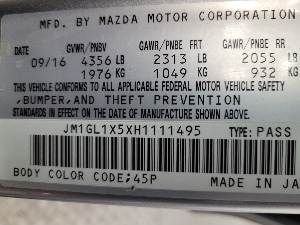 2017 Mazda MAZDA6 in Las Vegas, NV 89104 - 18137876 33