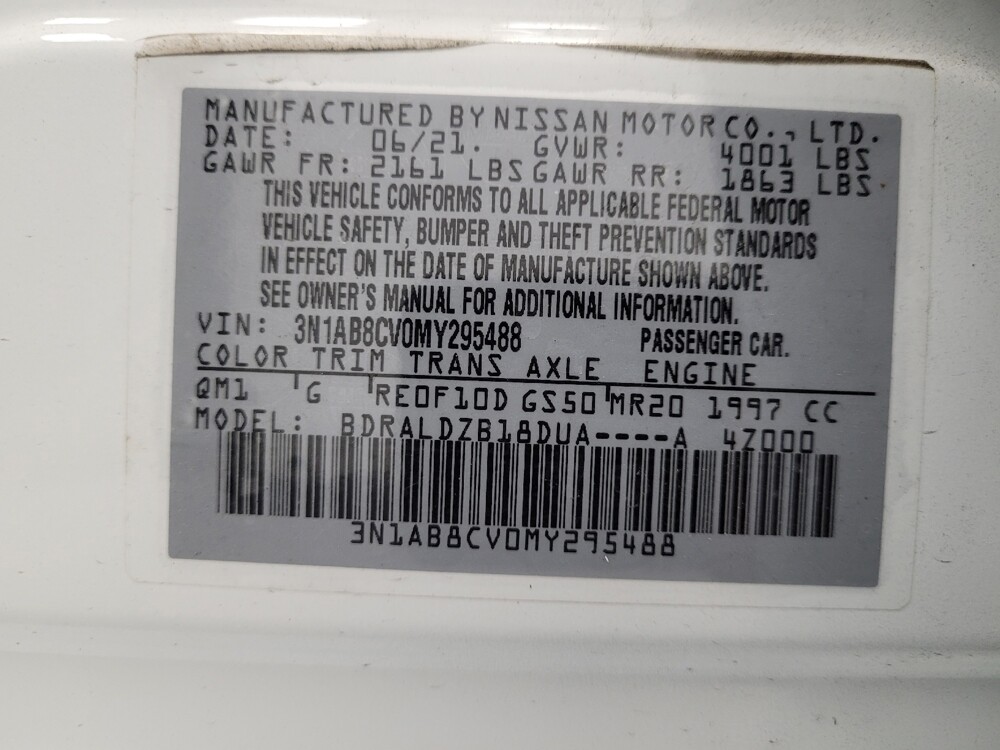 2021 Nissan Sentra in Las Vegas, NV 89104 - 18137880 33