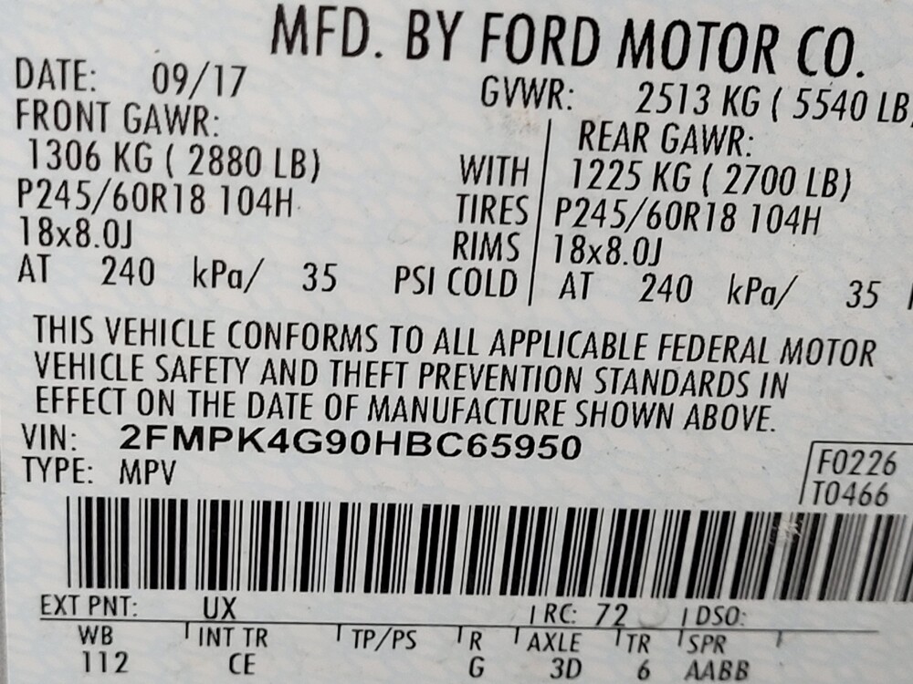 2017 Ford Edge in Las Vegas, NV 89104 - 18137881 33