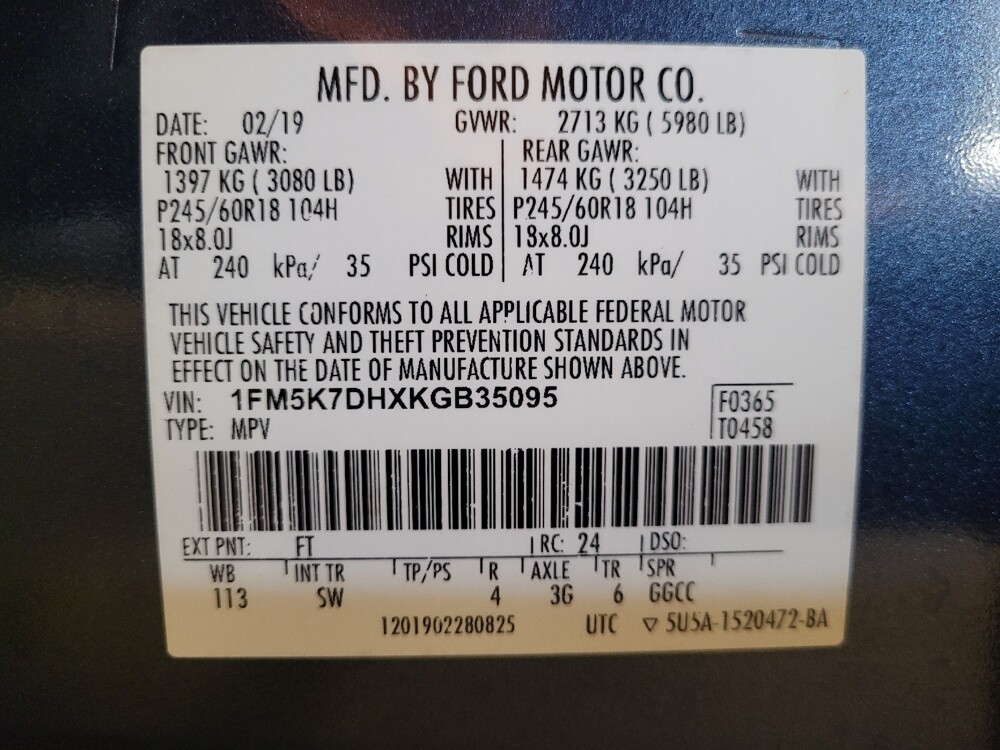 2019 Ford Explorer in Union City, GA 30291 - 18137889 33