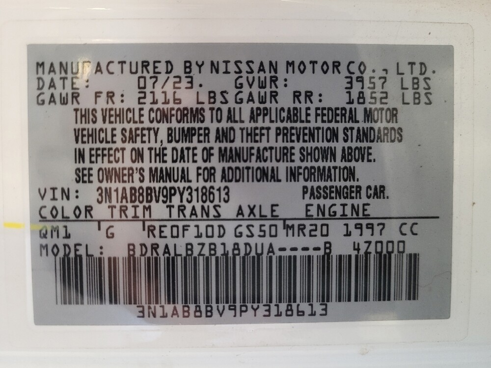 2023 Nissan Sentra in Lauderdale Lakes, FL 33313 - 18137895 33
