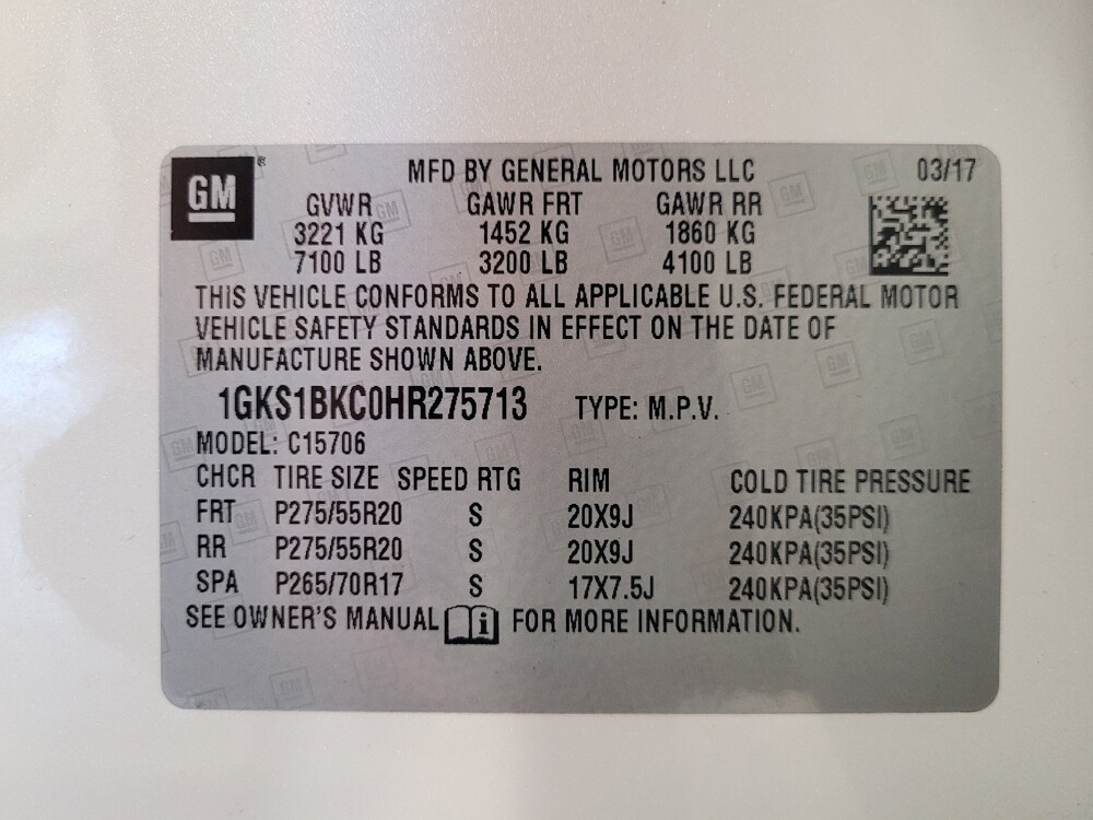 2017 GMC Yukon in Gainesville, FL 32609 - 18137903 33