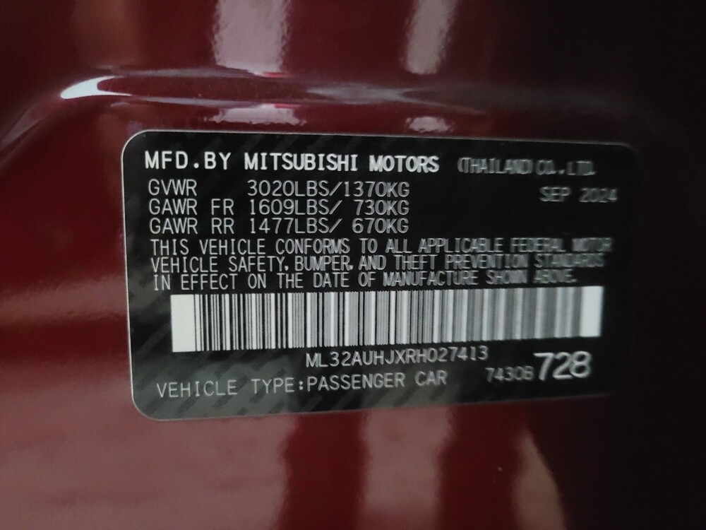 2024 Mitsubishi Mirage in Pelham, AL 35124 - 18137933 33
