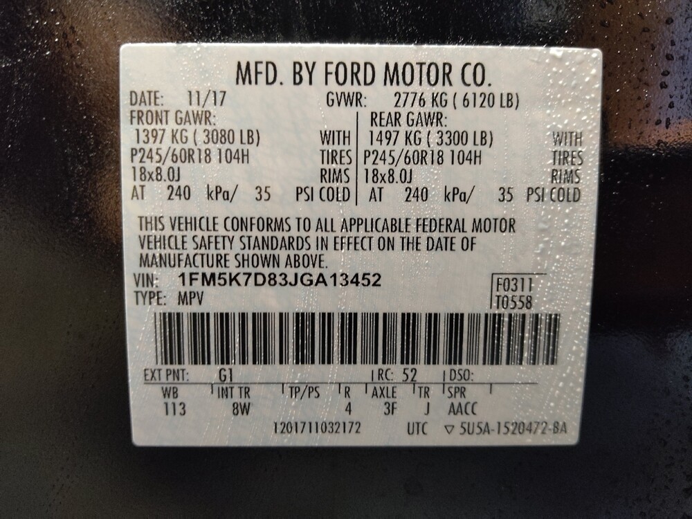 2018 Ford Explorer in Live Oak, TX 78233 - 18137961 33