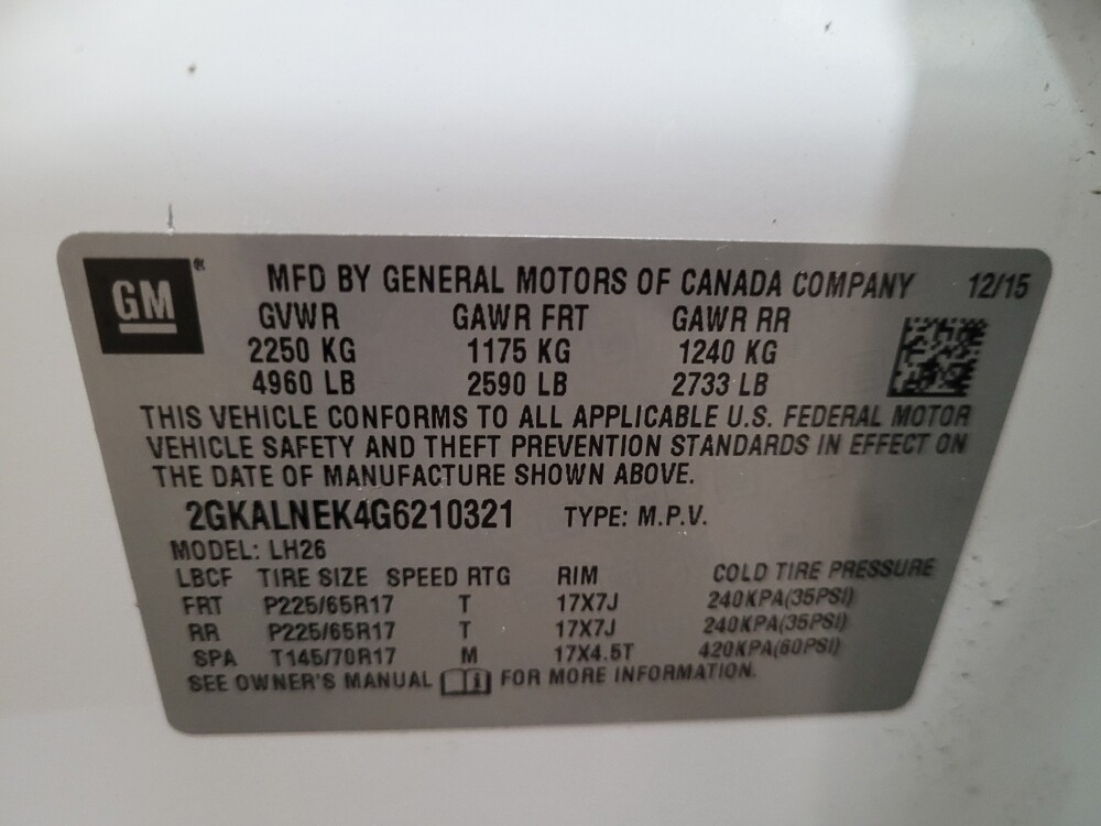 2016 GMC Terrain in Owings Mills, MD 21117 - 18137989 33