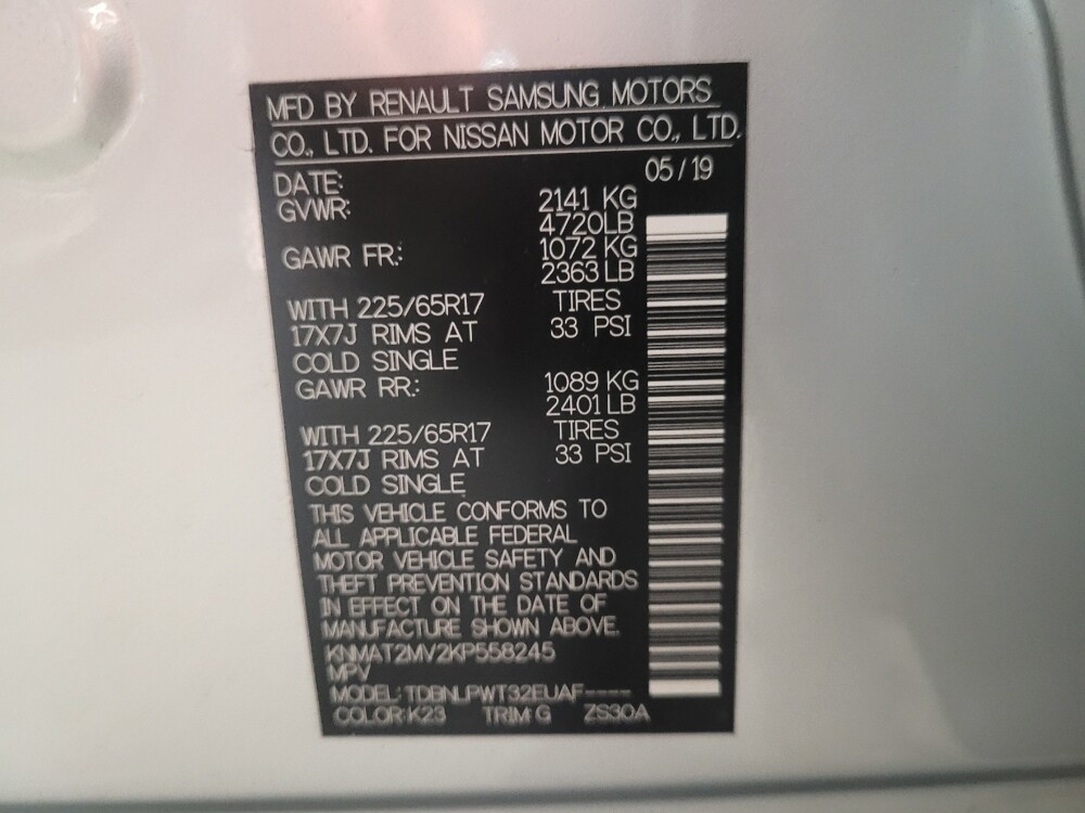 2019 Nissan Rogue in Glen Burnie, MD 21061 - 18137993 33