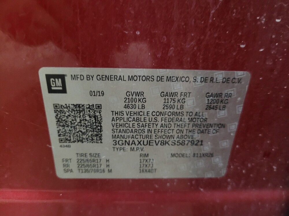 2019 Chevrolet Equinox in Glen Burnie, MD 21061 - 18137996 33