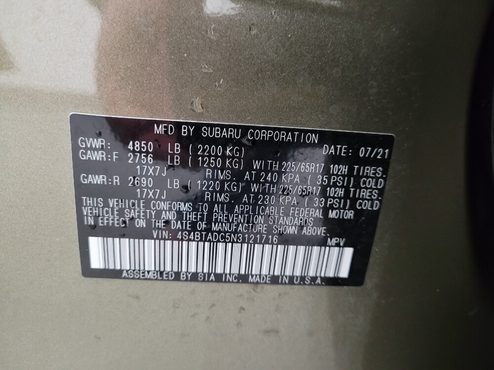 2022 Subaru Outback in Taylor, MI 48180 - 18138030 33