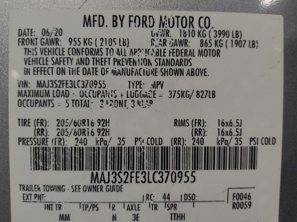 2020 Ford EcoSport in Tampa, FL 33619 - 18138105 33