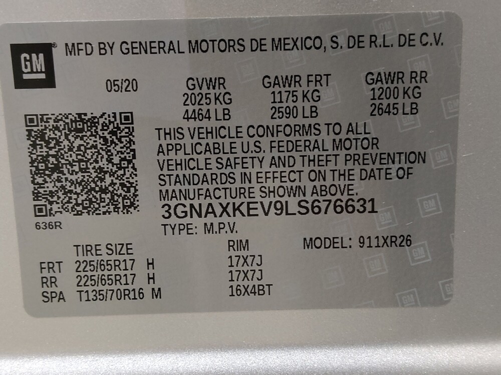 2020 Chevrolet Equinox in Fort Worth, TX 76116 - 18138112 33