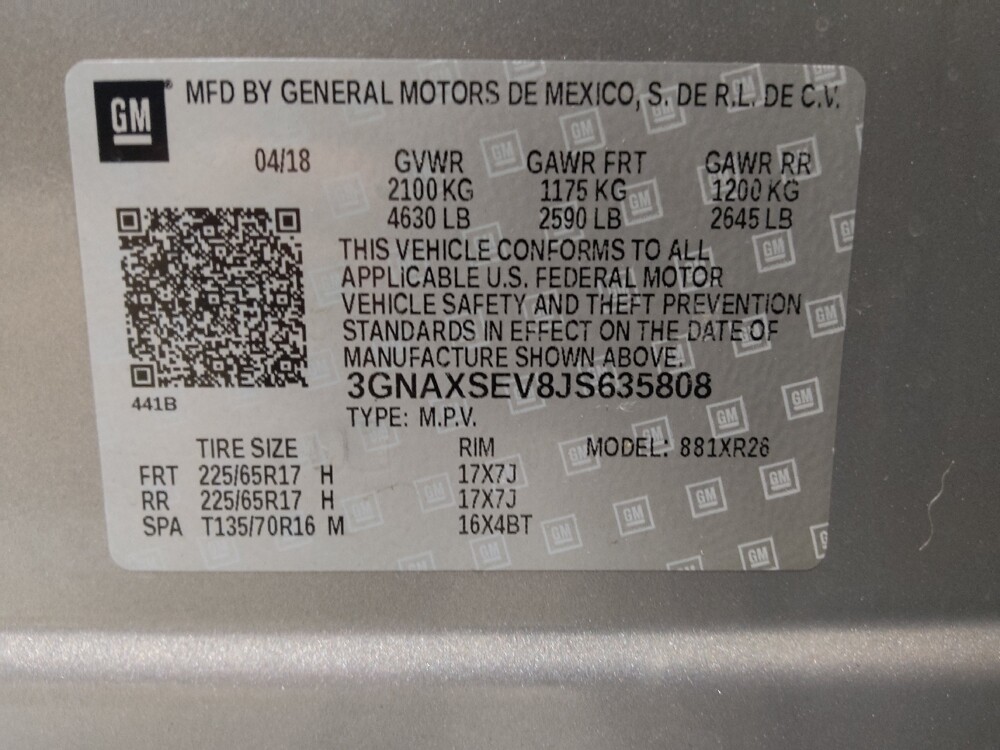 2018 Chevrolet Equinox in Plano, TX 75074 - 18138123 33