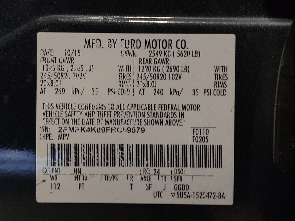 2015 Ford Edge in Sanford, FL 32773 - 18138135 33