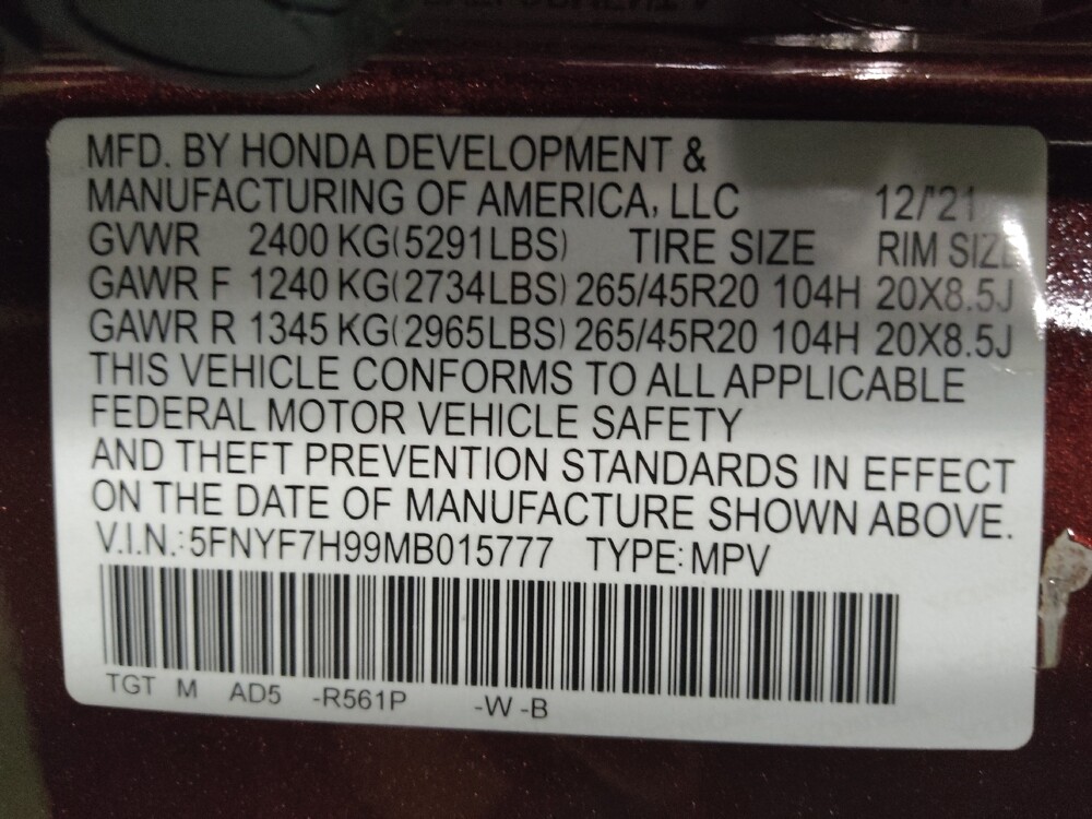 2021 Honda Passport in Oklahoma City, OK 73139 - 18138166 33