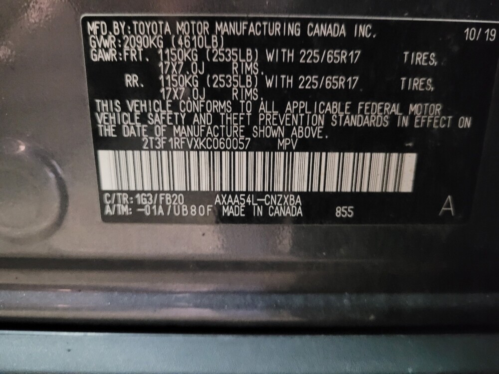 2019 Toyota RAV4 in Henrico, VA 23223 - 18138187 33