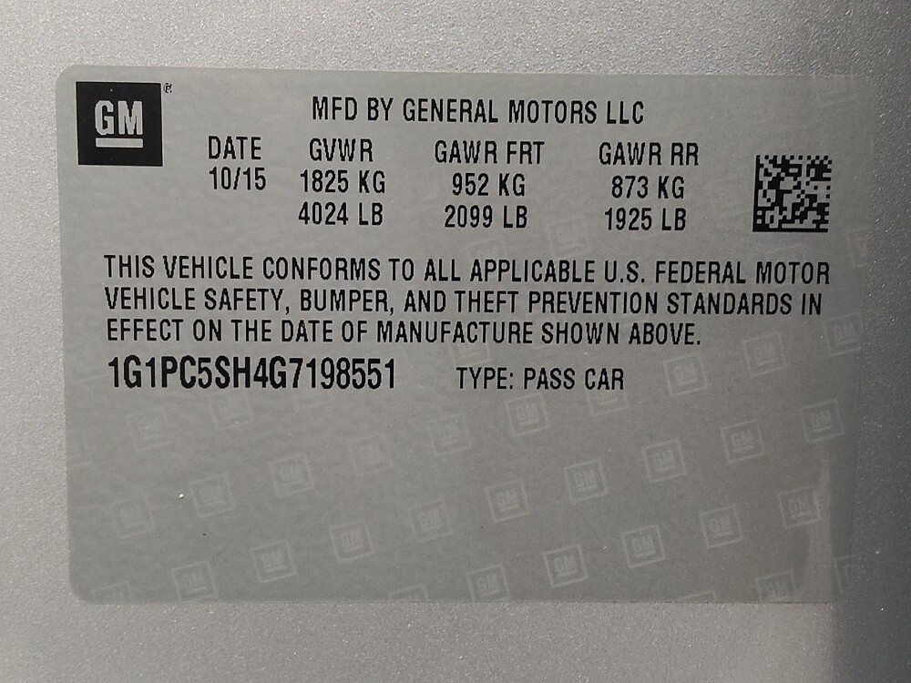 2016 Chevrolet Cruze in Fairfield, OH 45014 - 18138193 33