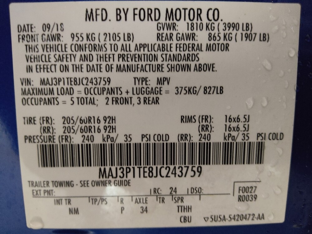 2018 Ford EcoSport in Conyers, GA 30094 - 18138197 33